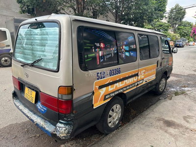 Toyota Hiace 2002 bs vàng htx, định vị, mới đk