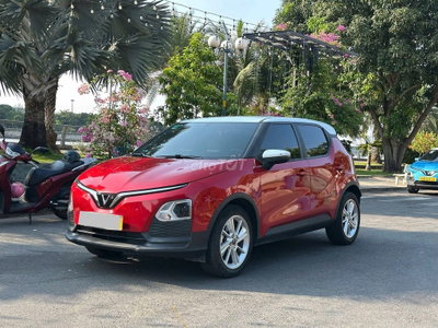 VF5 Plus 2024- Đỏ nóc trắng - 8v7km -Mua pin