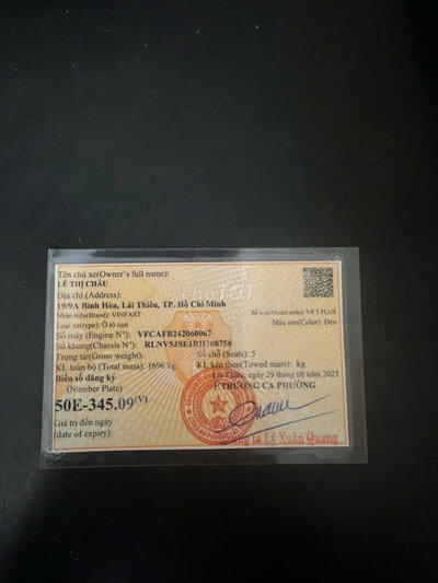 VinFast VF 5 PLUS màu Đen