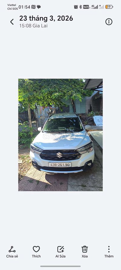 Suzuki XL7 Hybrid 2025 Trắng 15000 km