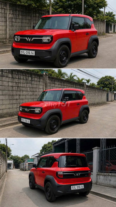 Xe điện VinFast VF 3 2024 Đỏ cam