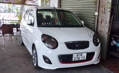 Kia Morning 2012 Trắng Số sàn