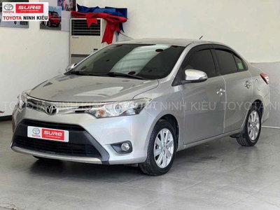 Toyota Vios 2018 1.5G Bạc 93.000 km