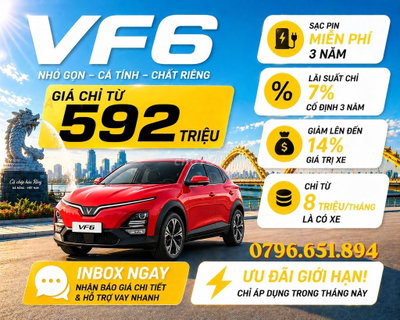 Xe Điện VinFast– Giá tốt, trả góp, nhận xe ngay
