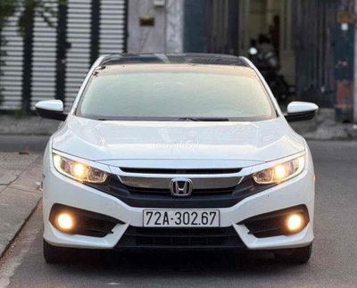 Honda Civic 2018 1.8E 100000 km Trắng