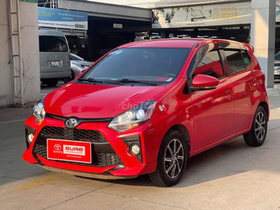 5 CHỖ- TỰ ĐỘNG- WIGO 1.2G AT ĐỎ- CÓ BANK - GIÁ TL