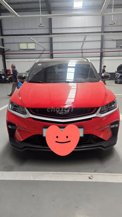 Geely Coolray màu Đỏ Vin 2025