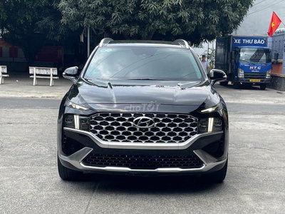 Hyundai Santafe 2021 Full máy dầu Đen -80000km