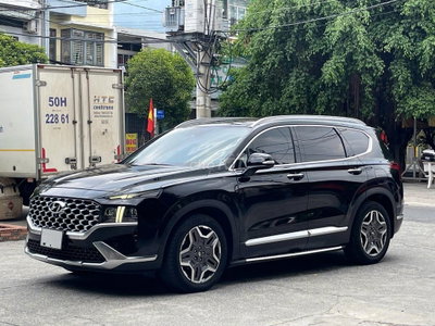 Hyundai Santafe 2021 Full dầu Đen