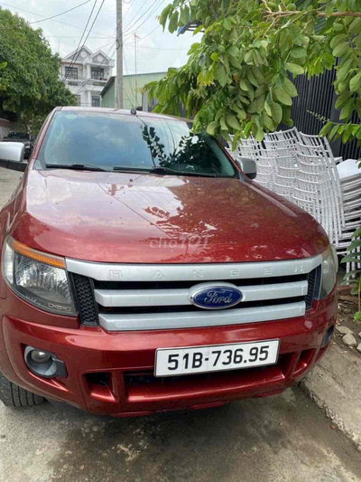 Ford Ranger 2014 Số tự động Đỏ