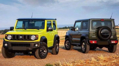 Suzuki Jimny xanh đọt chuối - đủ 8 màu