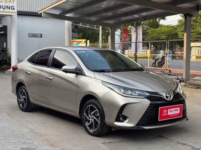 VIOS 1.5G 2021 - NÂU VÀNG - GIÁ TL
