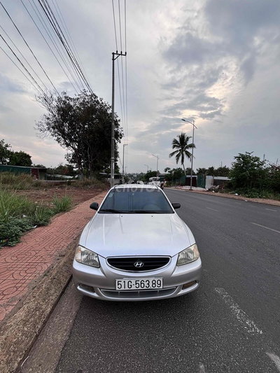 Hyundai Verna 2009 Số sàn Bạc