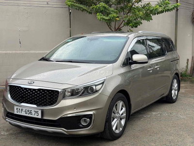 Kia Sedona 2016 100000 km Vàng cát