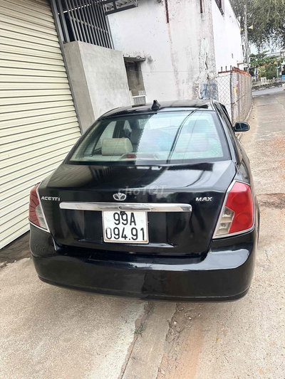 Daewoo Lacetti 2004 Đen Số sàn
