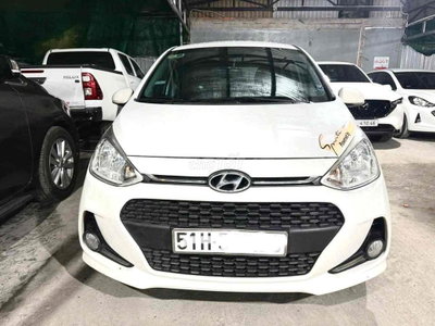 Grand i10 2019 Trắng 1 đời chủ ít đi, số tự động
