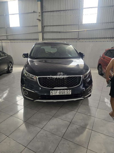 Kia Sedona 2017 Dầu 114.000 km Đen