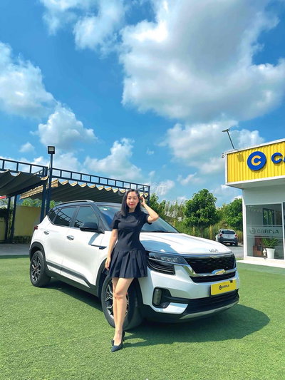 Kia Seltos 2022 Premium 33.000km Trắng