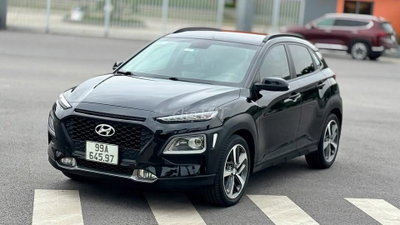 Hyundai Kona 2018 Đặc biệt 60000 km Đen