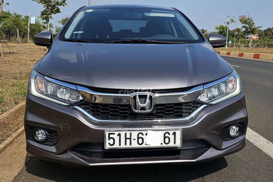 Honda City 2019 Top 75000 km Xám