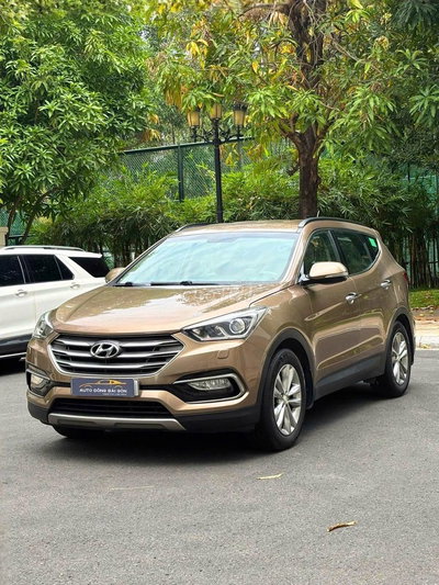 Bán Hyundai SantaFe SX 2017 Dầu 1 Cầu - SUV 7 chỗ