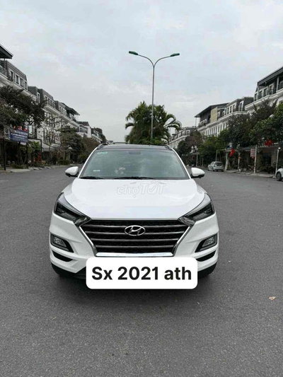 Hyundai Tucson 2021 Xăng 80000 km Trắng