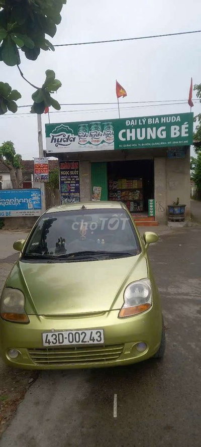 Chevrolet Spark Van Vàng chanh