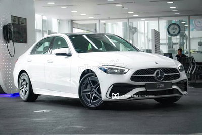 Mercedes-Benz C 300 V2 Trắng/Nâu