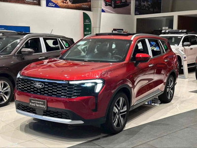 Ford Territory Facelift 2026 Đỏ