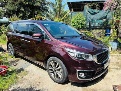 Kia Sedona 2018 ath dầu Limosine Đỏ mận