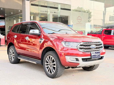 ✅Ford Everest 2.0L Titanium 2020 Đỏ- Hỗ trợ Vay