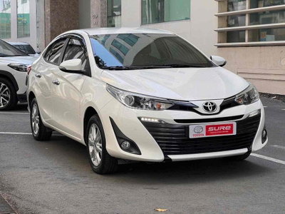 Toyota Vios 2020 1.5G 121.000 km Trắng