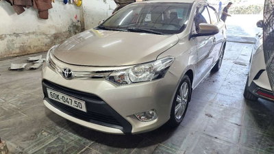 Toyota Vios E 2018 Số sàn Nâu vàng