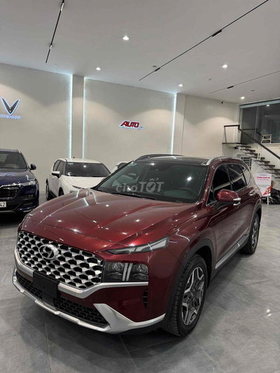 Hyundai Santafe 2024 4x4 Diesel Đỏ