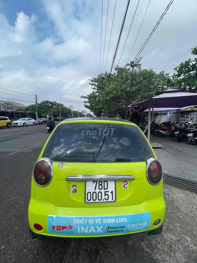 Chevrolet Spark Van 2011 Vàng chanh