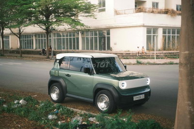 Xe ô tô điện Vinfast VF3 Xanh lá