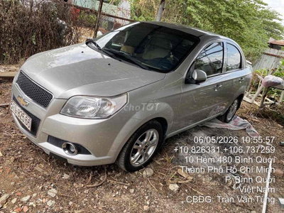 Chevrolet Aveo Bạc Tự động 84402 km