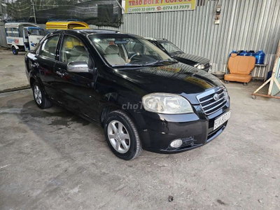 Chevrolet Gentra 2007 Số sàn 182000 km Đen