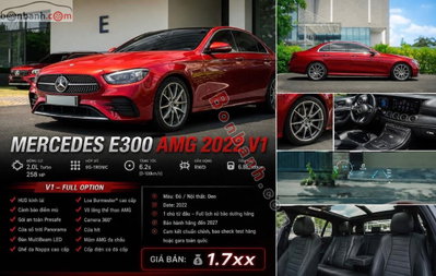 Xe Mercedes Benz E class E300 AMG 2022