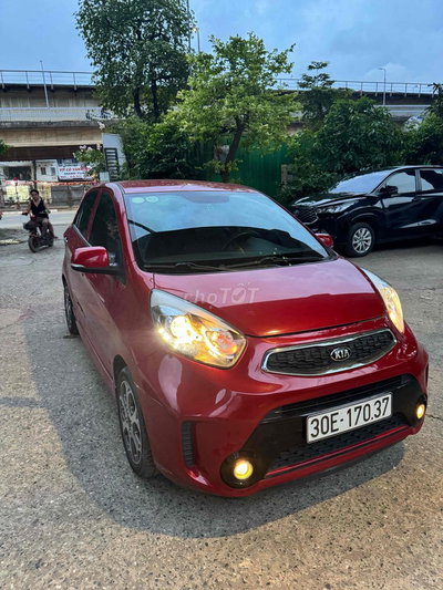 Kia Morning 2016 SI Đỏ 10v sơn zin 100%
