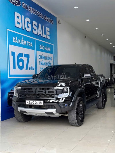 Ford Ranger Raptor 2023 Đen 28.000 km