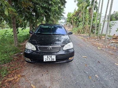 Toyota Altis 2005 Đen Bản đủ