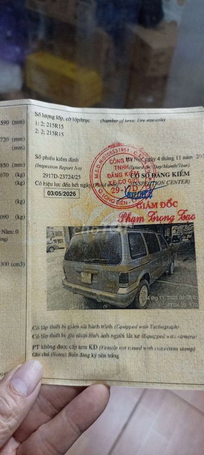 Dodge Caravan 1994 Xanh