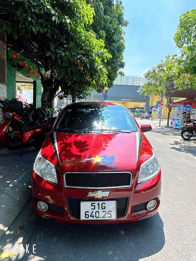 Chevrolet Aveo Đỏ ( xe gia đình sử dụng kỹ )
