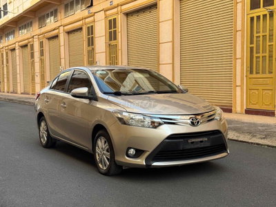 Toyota Vios E CVT 2016 Vàng 120.000 km