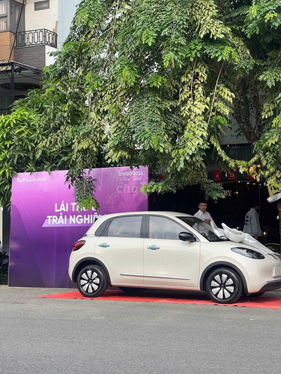Xe điện Wuling Bingo Trắng