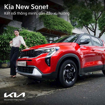 Kia Sonet 2026 - trả trước 179 triệu nhận xe