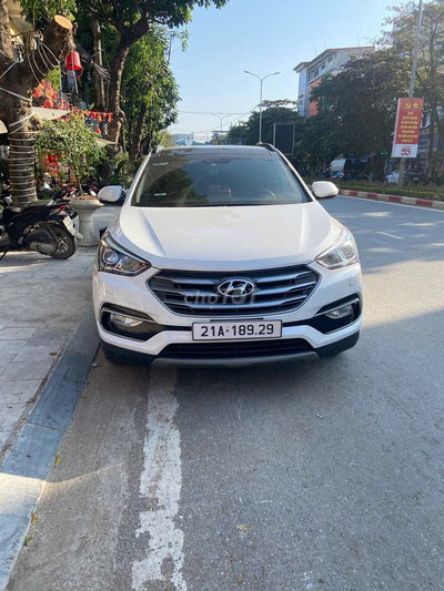 Hyundai Santafe 2018 Full Xăng Trắng
