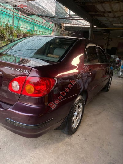 Xe Toyota Corolla altis 1.8G MT 2002