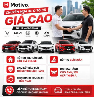 CẦN MUA XE Ô TÔ CŨ GIÁ CAO